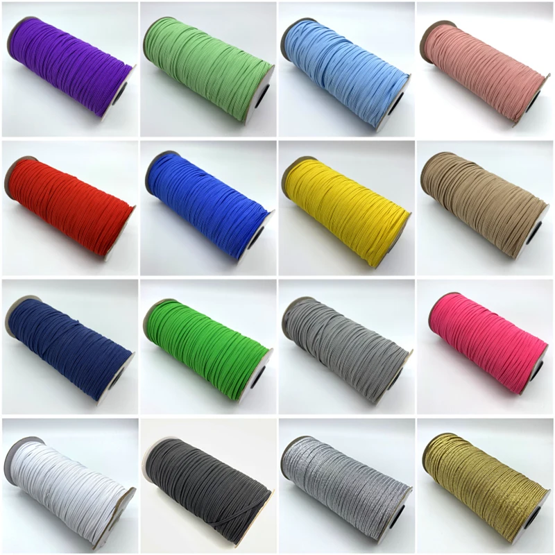 Colorful Elastic Threads for Sewing Machines 1roll Embroidery Sewing Thread  Hand Sewing Thread Craft DIY Sewing