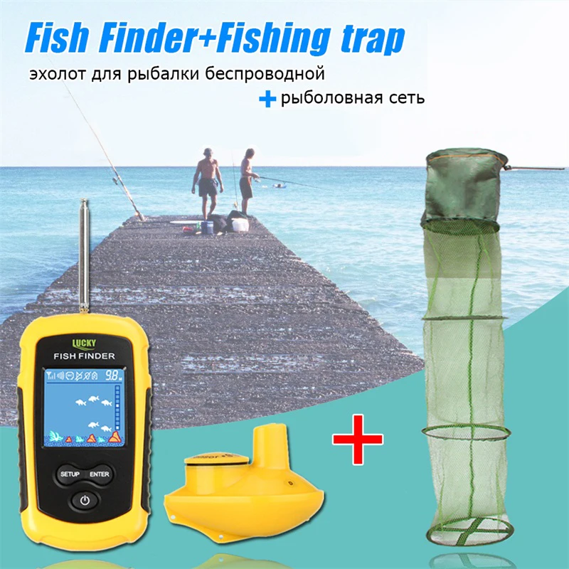 New Portable Fish Finder Bluetooth Wireless Echo Sounder Sonar