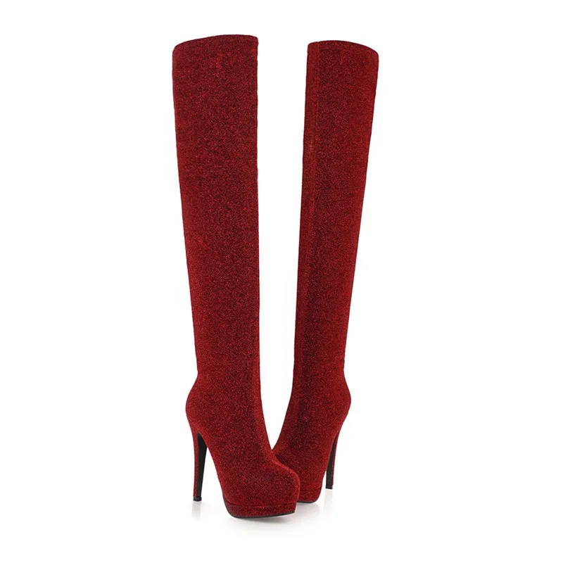 Knee High Boots Shoes Winter