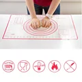 Non-stick Silicone Baking Mat Pastry Dough Rolling Sheet Liner For Bake Pans preview-1