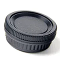 MLLSE Set of Rear Lens Cover + Camera body Cap fit for all Pentax PK Camera DA126 preview-1