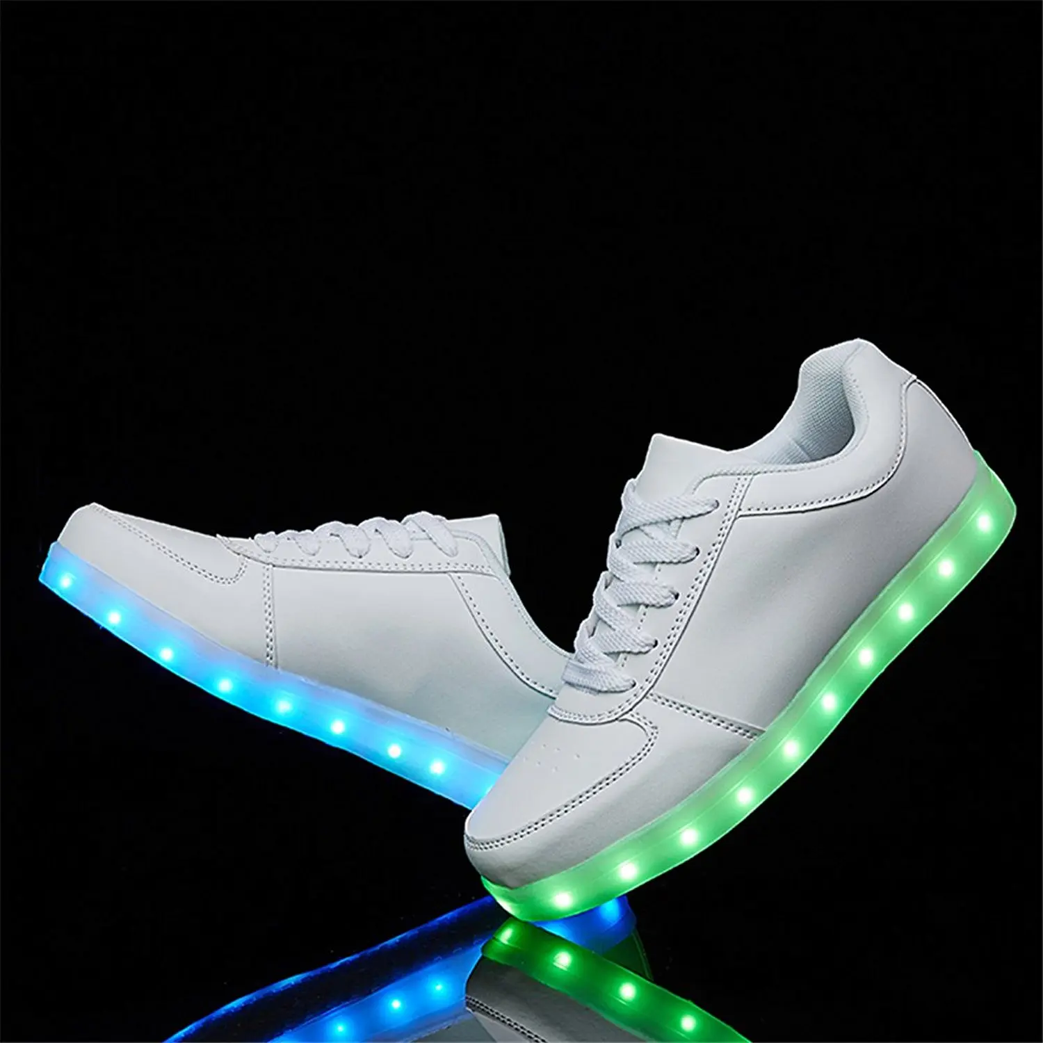 usb charging led shoes