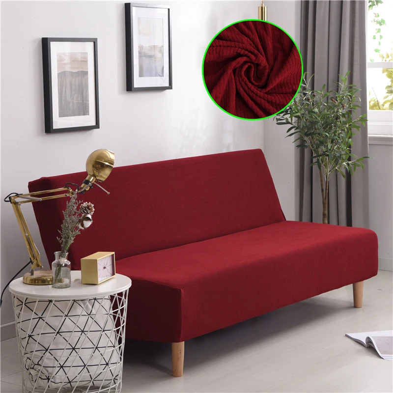 futon sofa bed with armrest