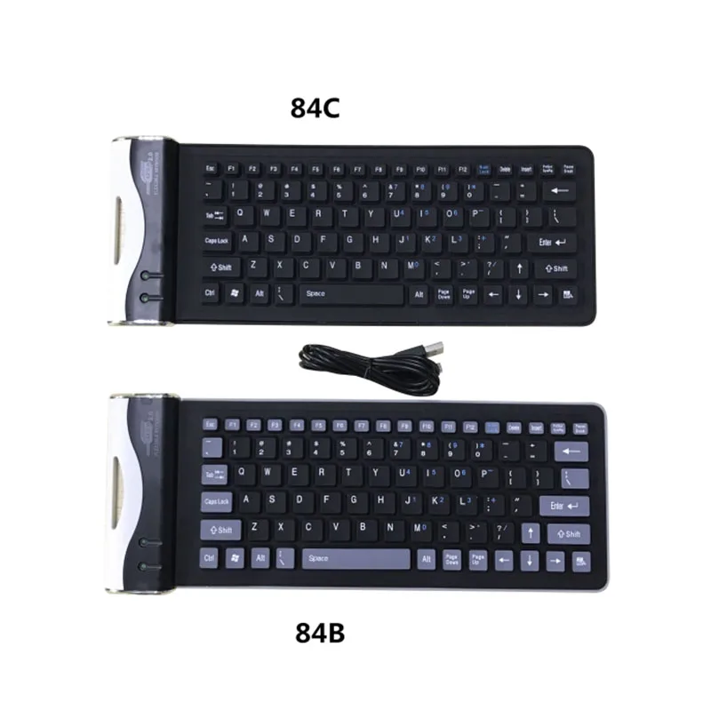 keyboard with soft keys