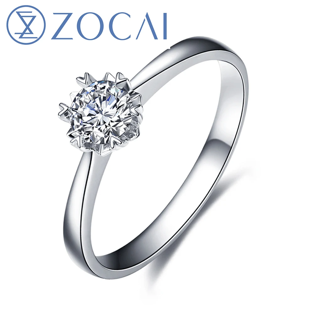 zocai diamond ring