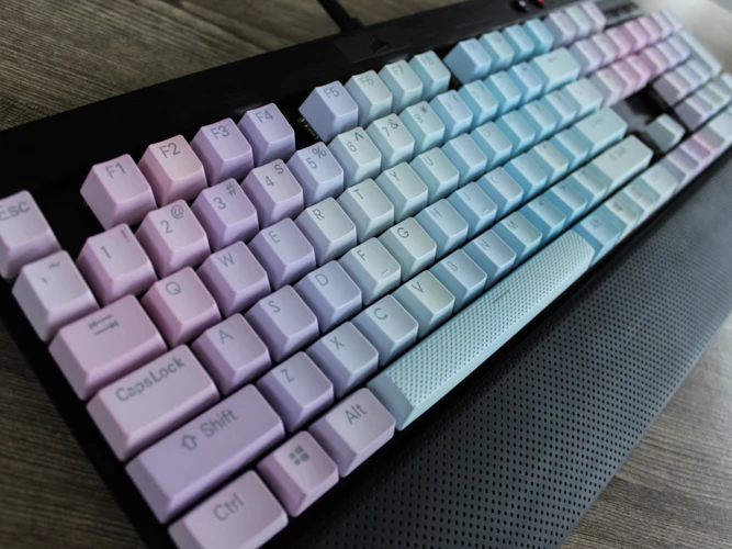 gradient pbt keycaps