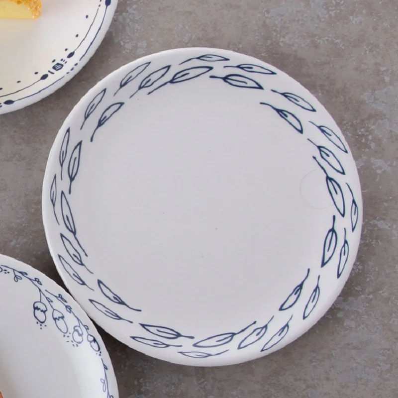 flat ceramic dish