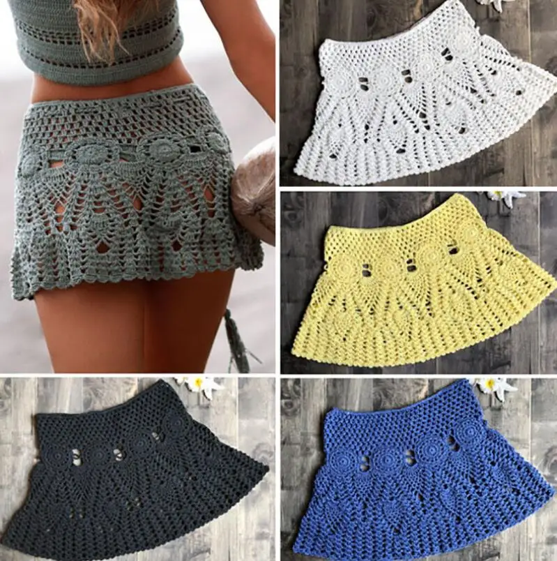 crochet skirt cover up