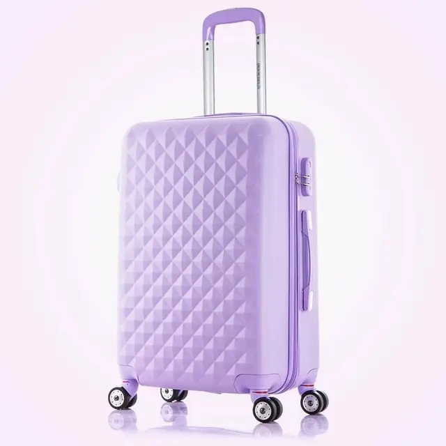 pink hard case carry on luggage