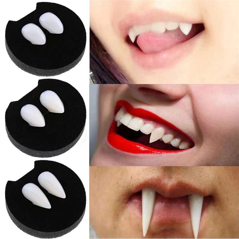 Vampire Teeth Halloween Decoration Dracula Fake Teeth Monster