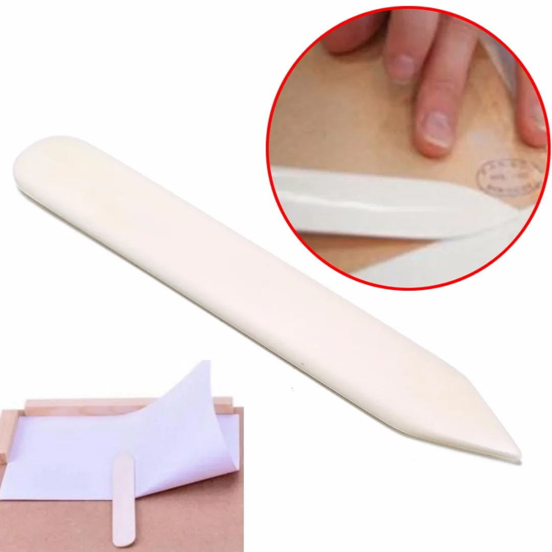 Natural Bone Folder Tool For Scoring Folding Creasing Burinishing