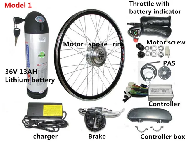 pedal assist ebike kit