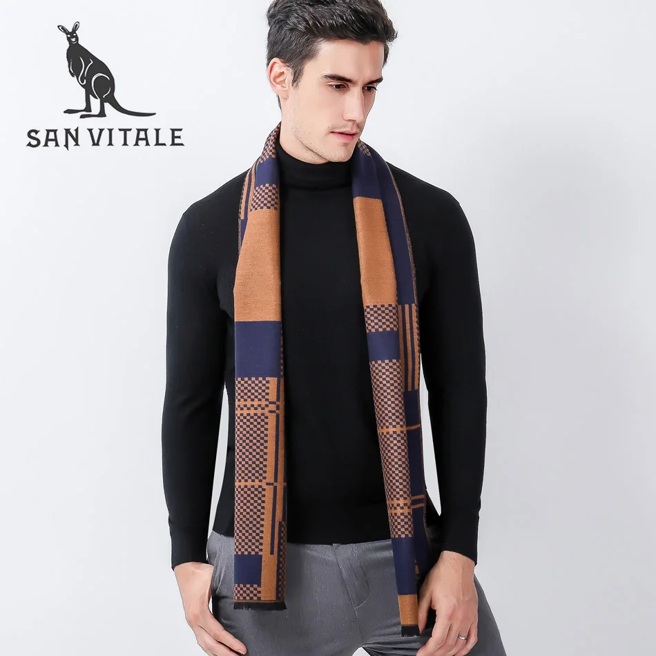 men's chiffon scarf