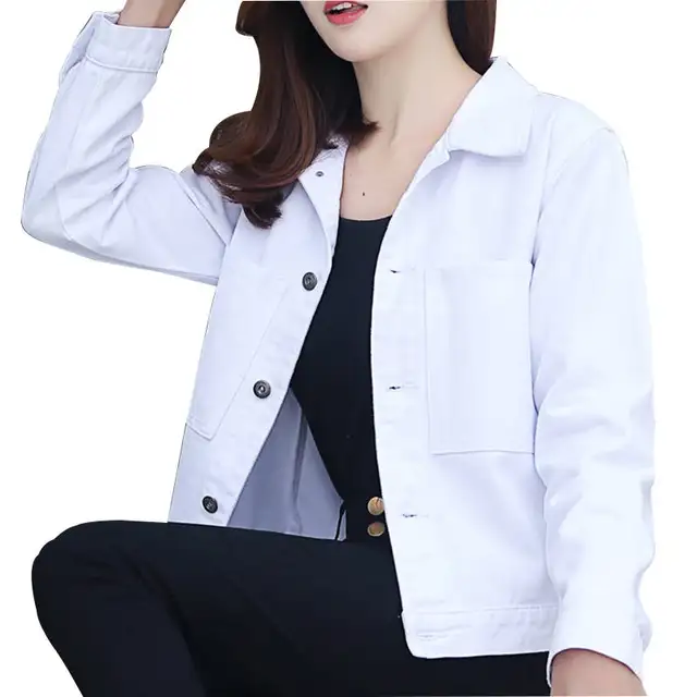 ladies jeans overcoat