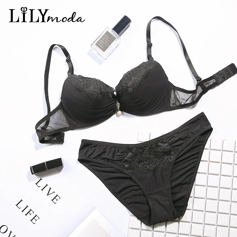 Lilymoda 2018 Sexy Ultra Thin Transparent Bra Erotic Women