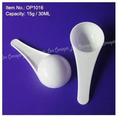 50pcs/lot Measuring Plastic Scoop PP Measure Spoon 0.5g 1ml 5g 9m 10ML 6g  13ml