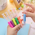 ZGTGLAD 1Pc Random Color Syringe Highlighter Pen Plastic School Office Nurse Doctor Student Novelty Christmas Party Gifts Favors preview-3