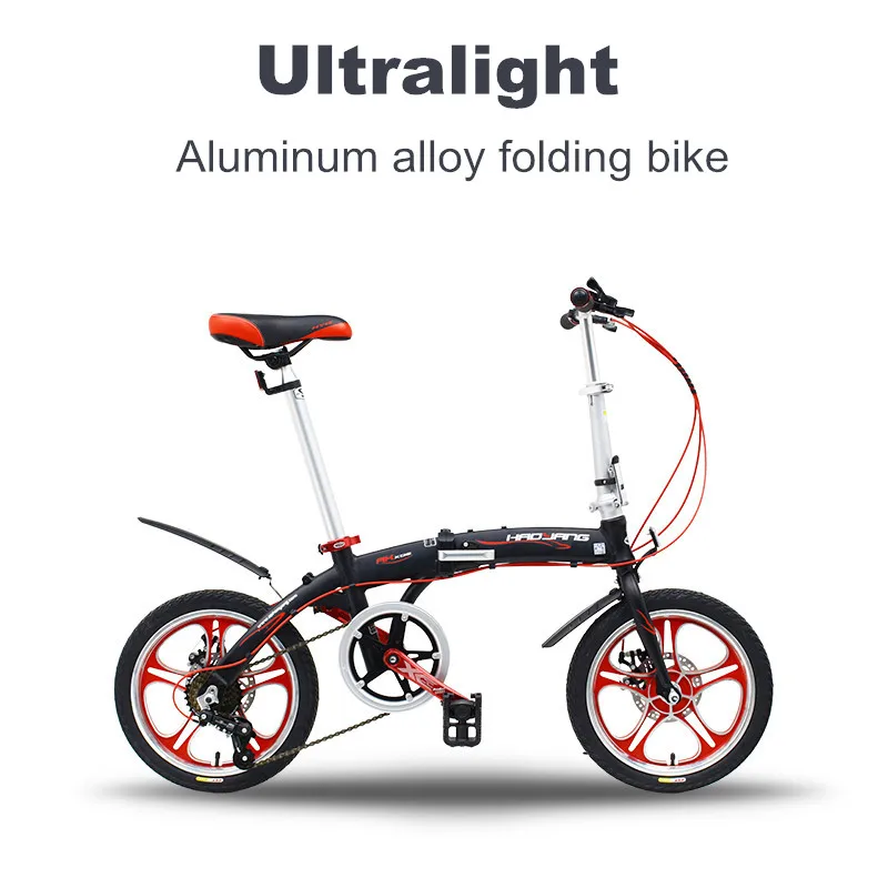 alloy folding bike