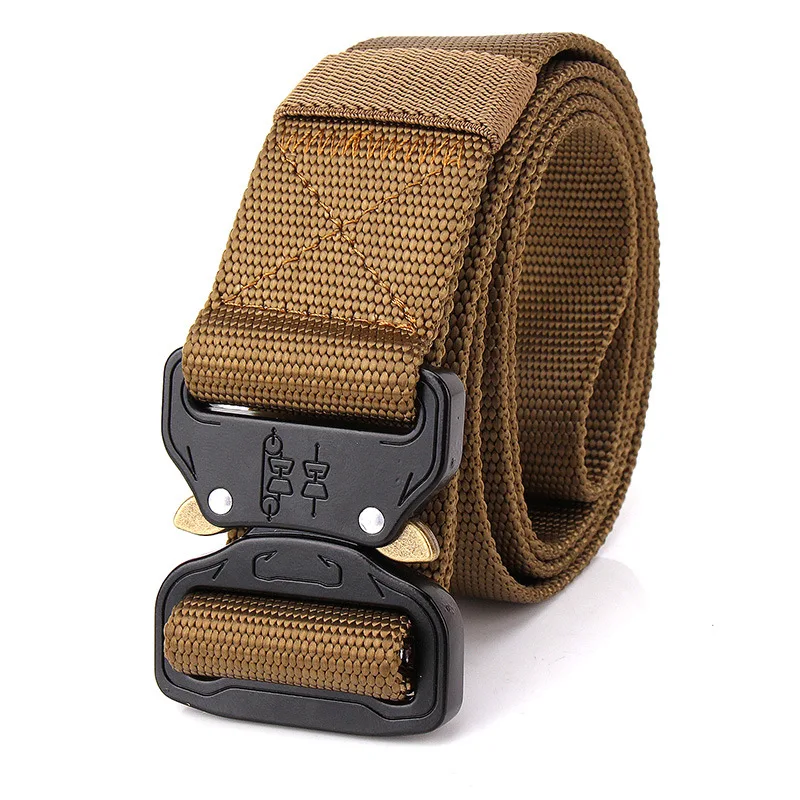 nylon belt with side release buckle