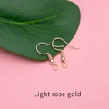 100pcs/lot 20x17mm DIY Earring Findings Earrings Clasps Hooks