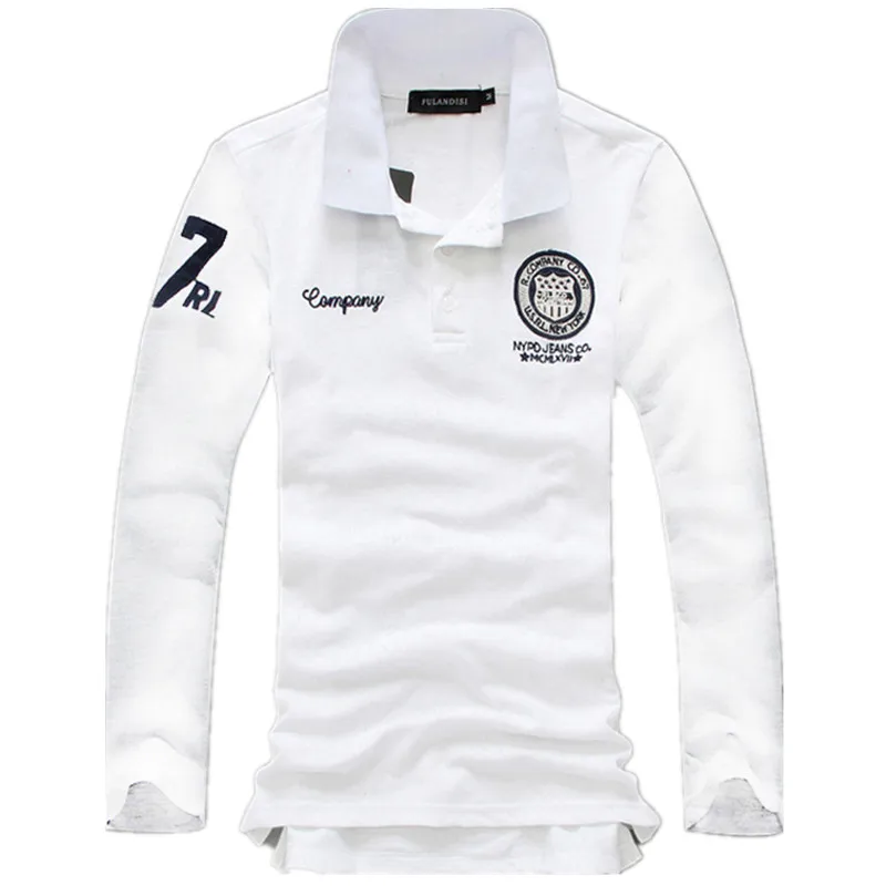 long sleeve polo shirts with logo