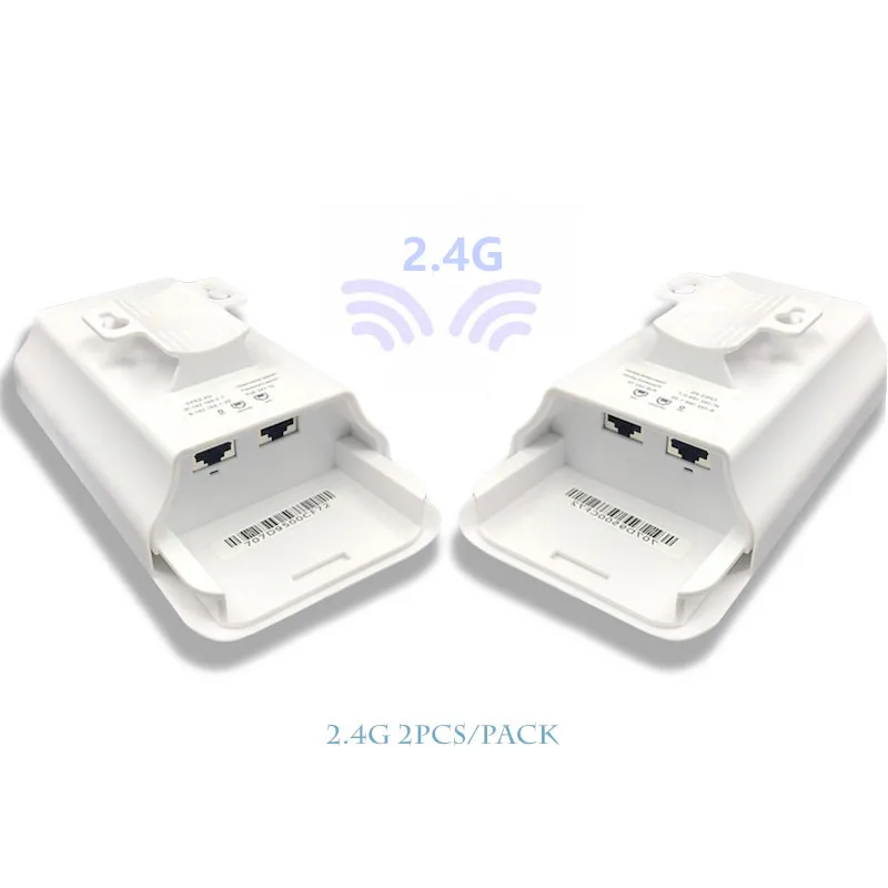 2 pieces 1-3 km 300 Mbit open router CPE 2.4G wireless access point router Wi-Fi bridge  extension center router with 24 V POE