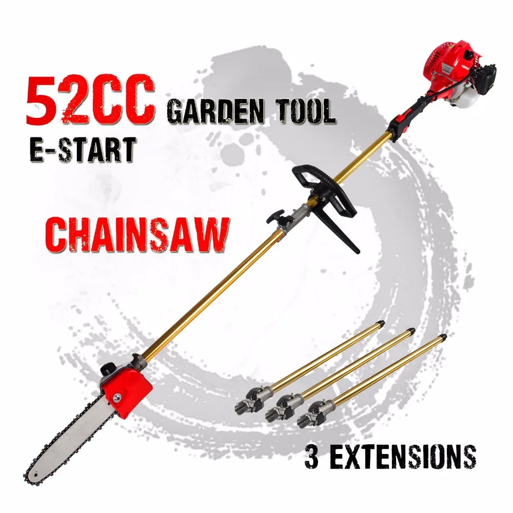 2020 New 52cc Long Reach Pole Chainsaw 