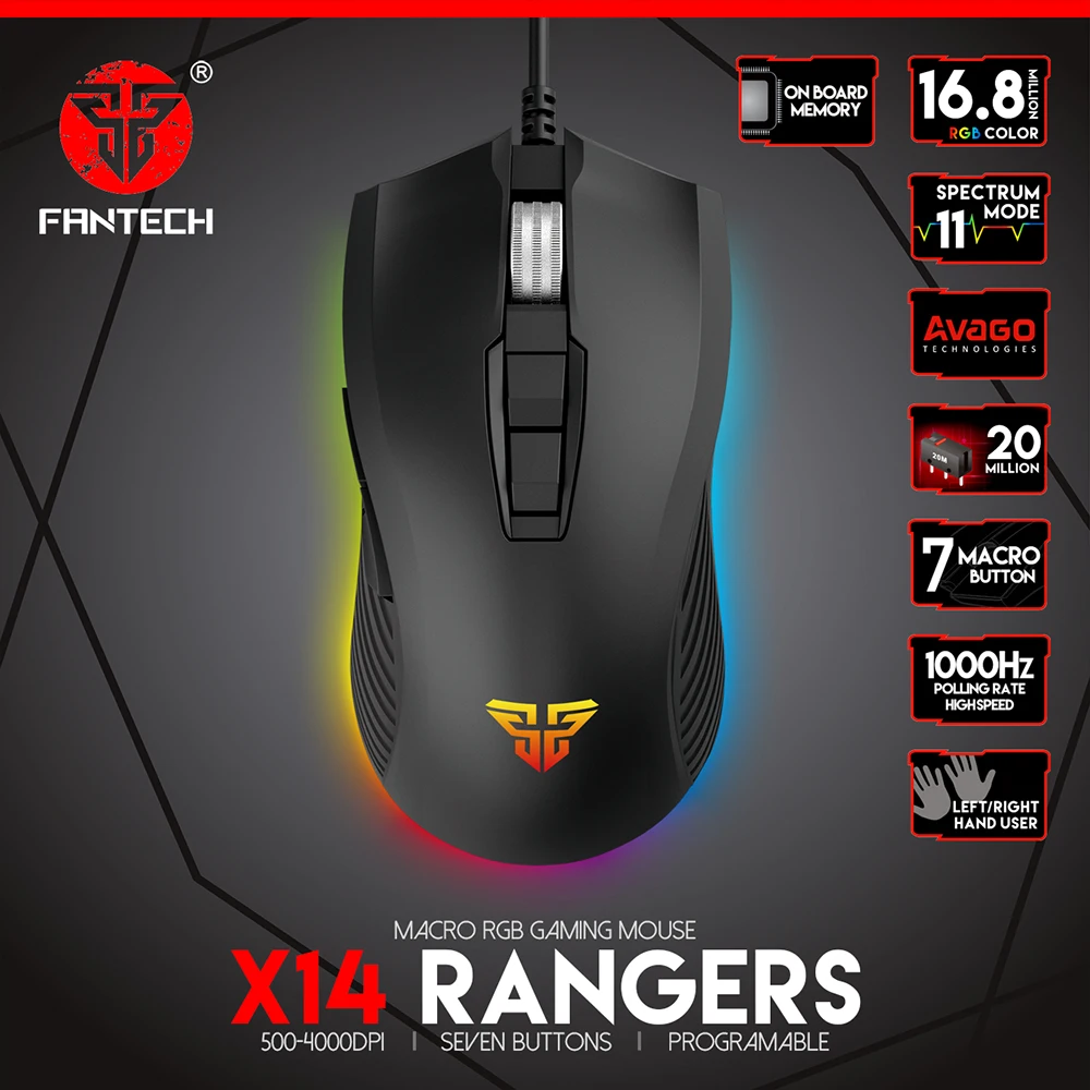 fantech gaming mouse