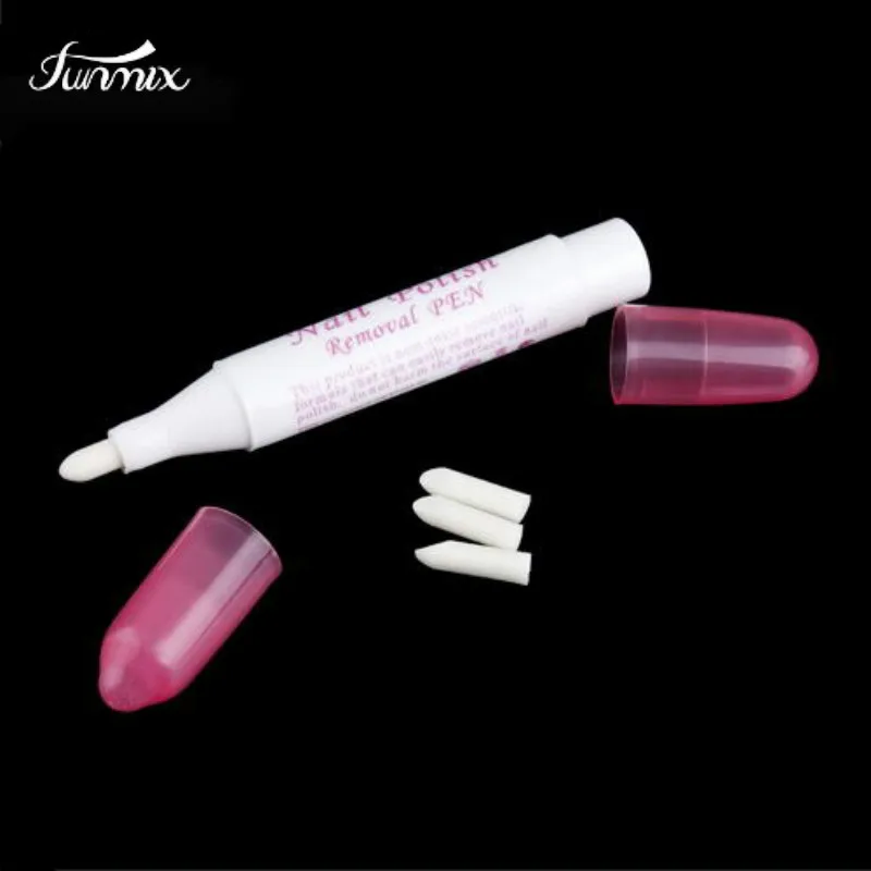 Hot Designs New Nail Art Corrector Pen Remove Mistakes Each One With 3 Tips Easy And Correct The Manicure Mistake