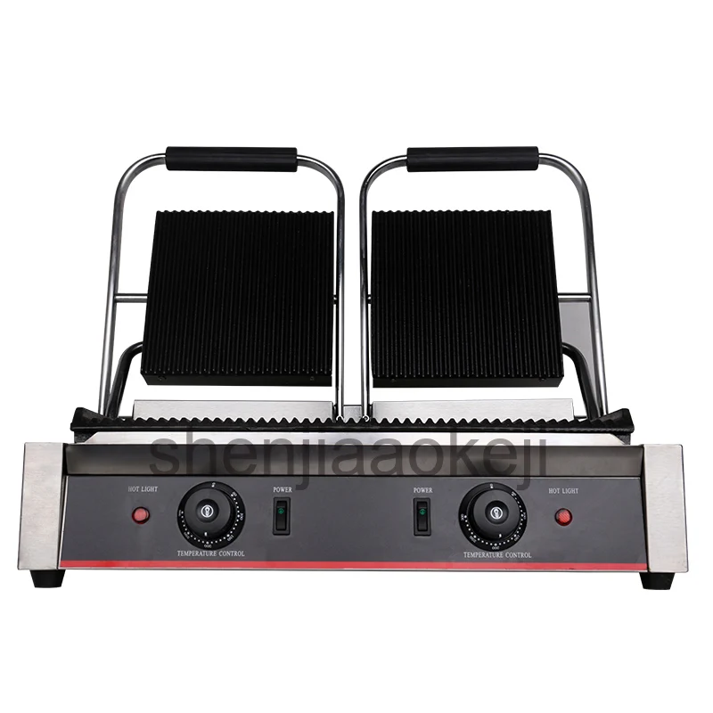 DMWD Home Mini Panini Sandwich Machine 220V Electric Griddle