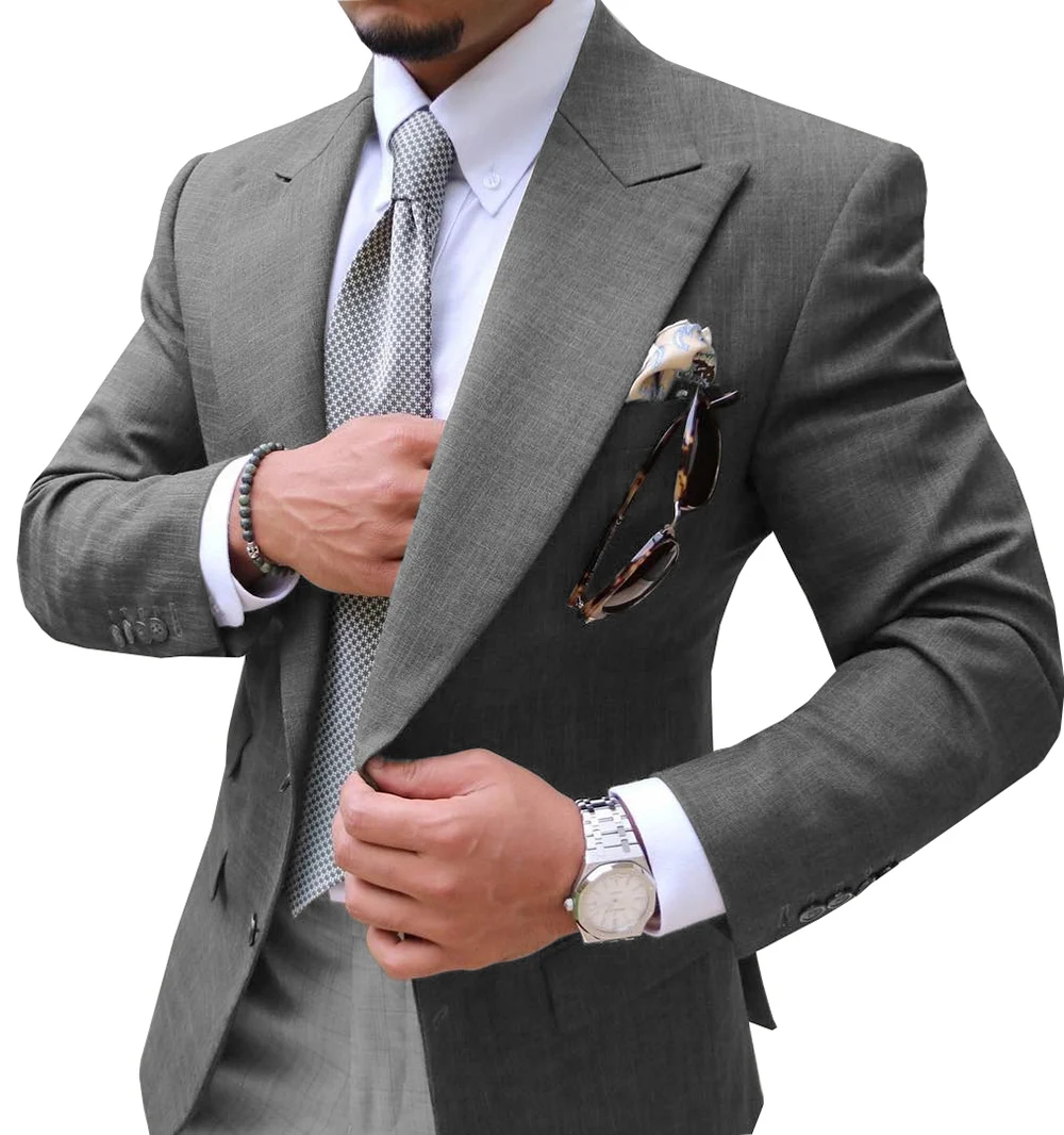 Only Jacket!!!Causal Mens suit Slim Fit 