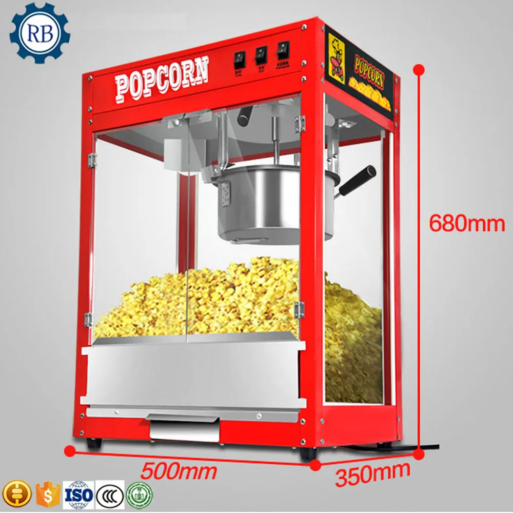 popcorn machine making