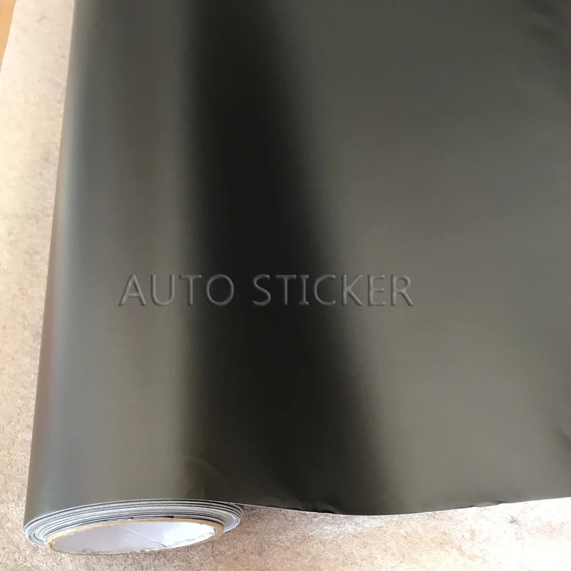 5/10/15/20M*1.52M Matte Anthracite Metallic Vinyl wrap Gunmetal matt car wrapping film covering foil with air bubble free-animated-img
