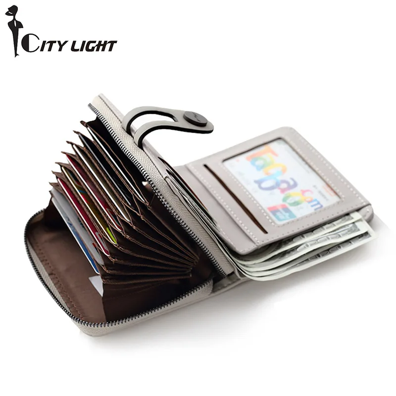 card wallet zipper