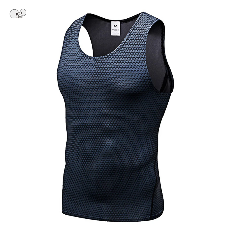 Ionic Shaping Vest Men's Sports Skin-tight Vests Fast Dry Breathable Slim  Sleeveless Elastic Vest Fitness Top Cycling Vest