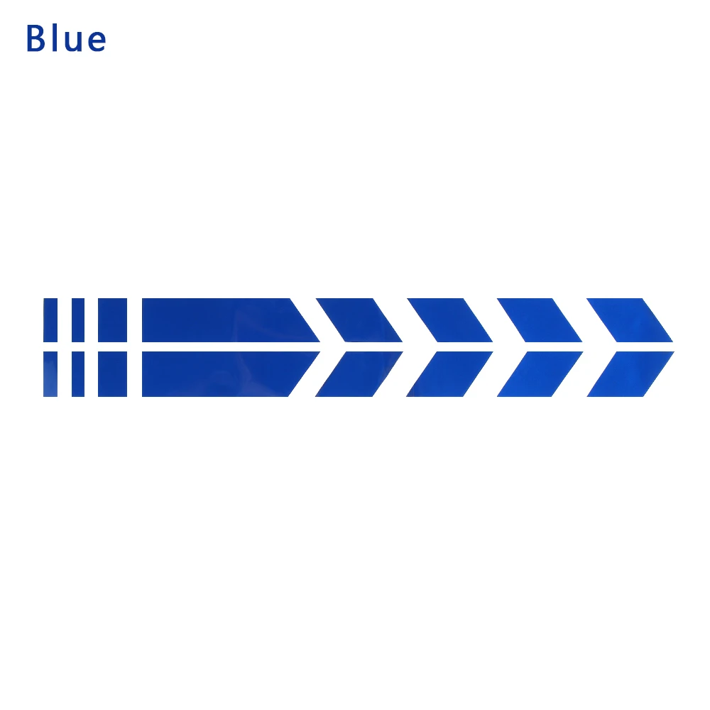 motorcycle stripe arrow reflective stickers safety