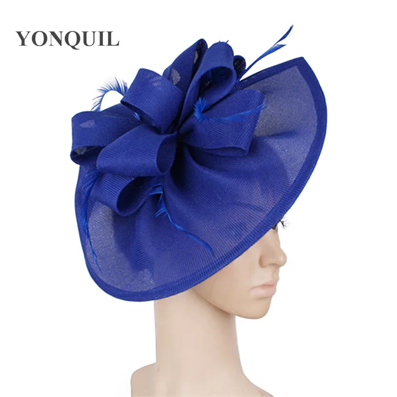 Feather Fascinators races Hats 