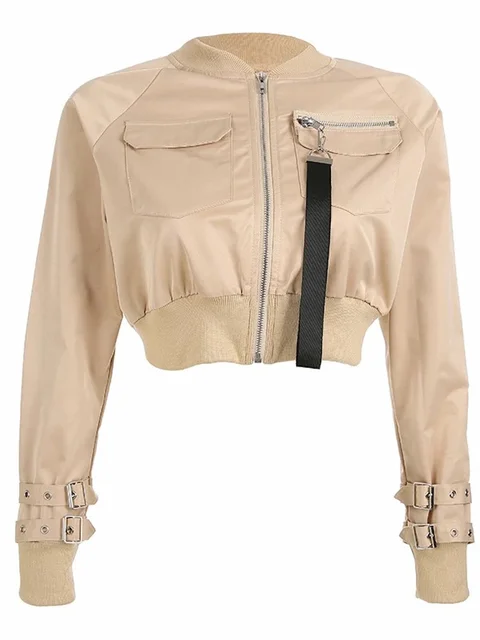 Set Women Crop Top and Cargo Pants 