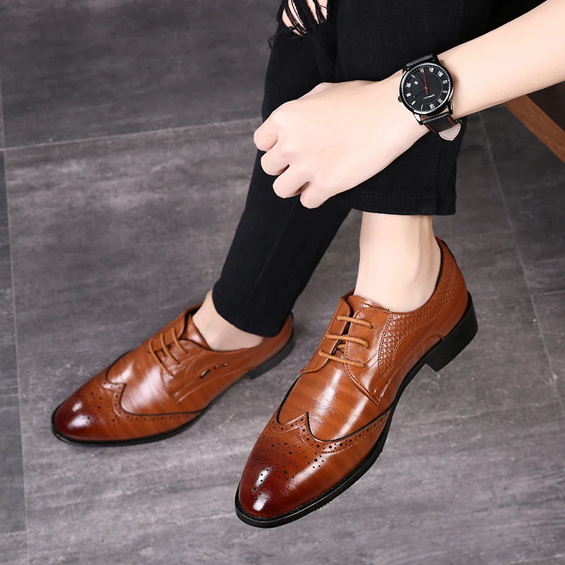 Mens Oxfords Shoe Formal Casual 