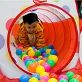 IMBABY 3 In 1 Toy Tents Tunnel for Children Baby Indoor Ocean Balls Dry Pool Toddler Playground Park Foldable Kids Play Playpen preview-4