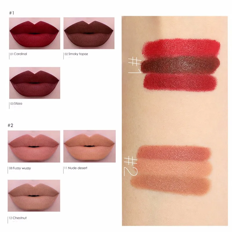 focallure chestnut lipstick