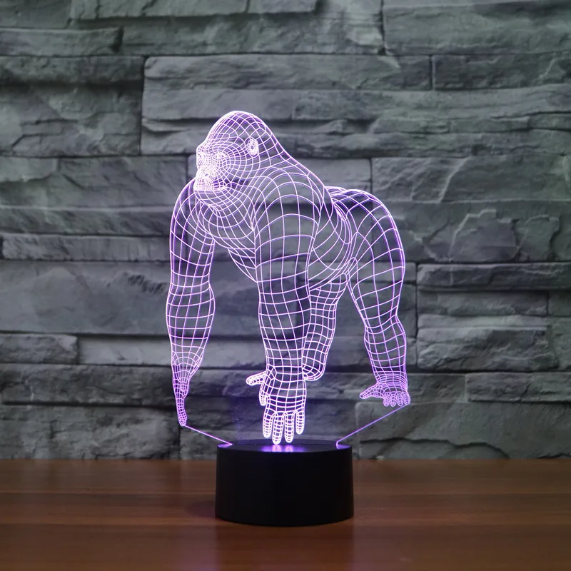 gorilla night light