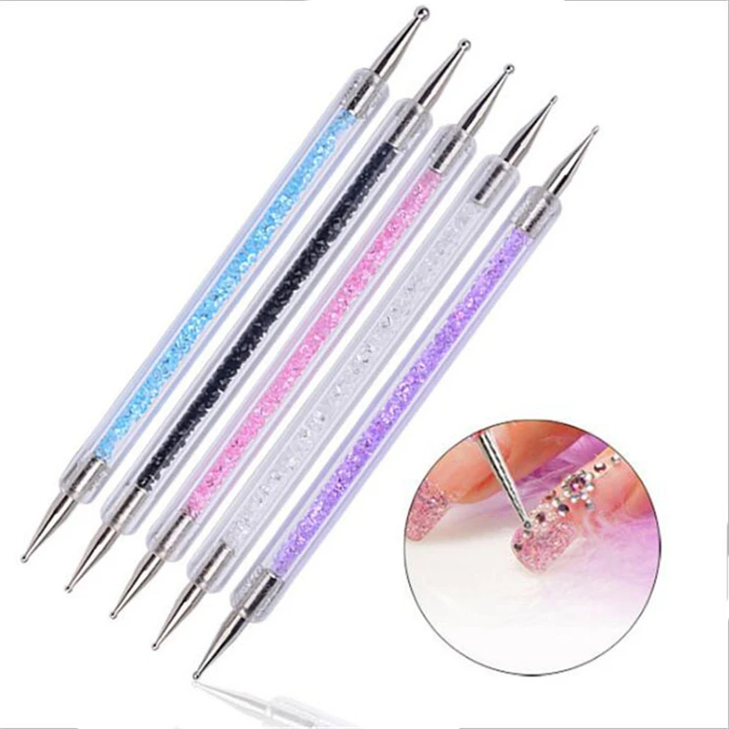 Crazy Sales Nail Art Dotting Tool Nail Pen 5pcs Of Nail Pencil Are