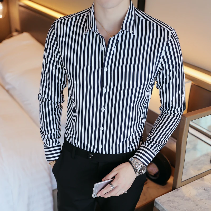Cheap Business Men Shirt Brand Fashion 