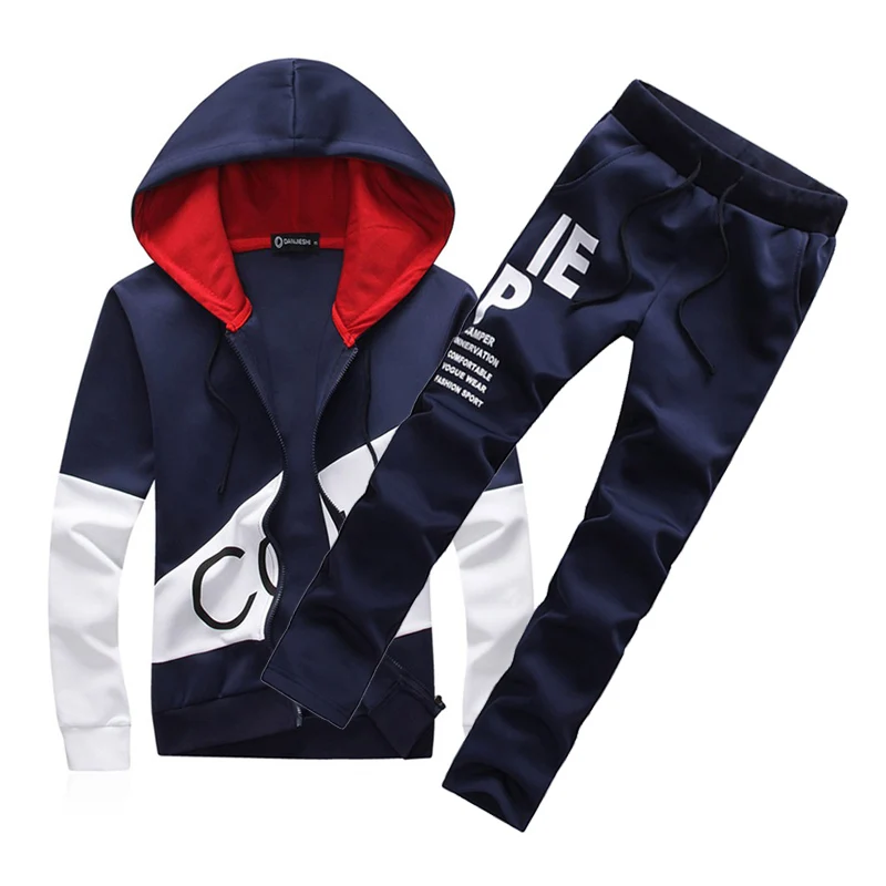 polo men's sweat suit set