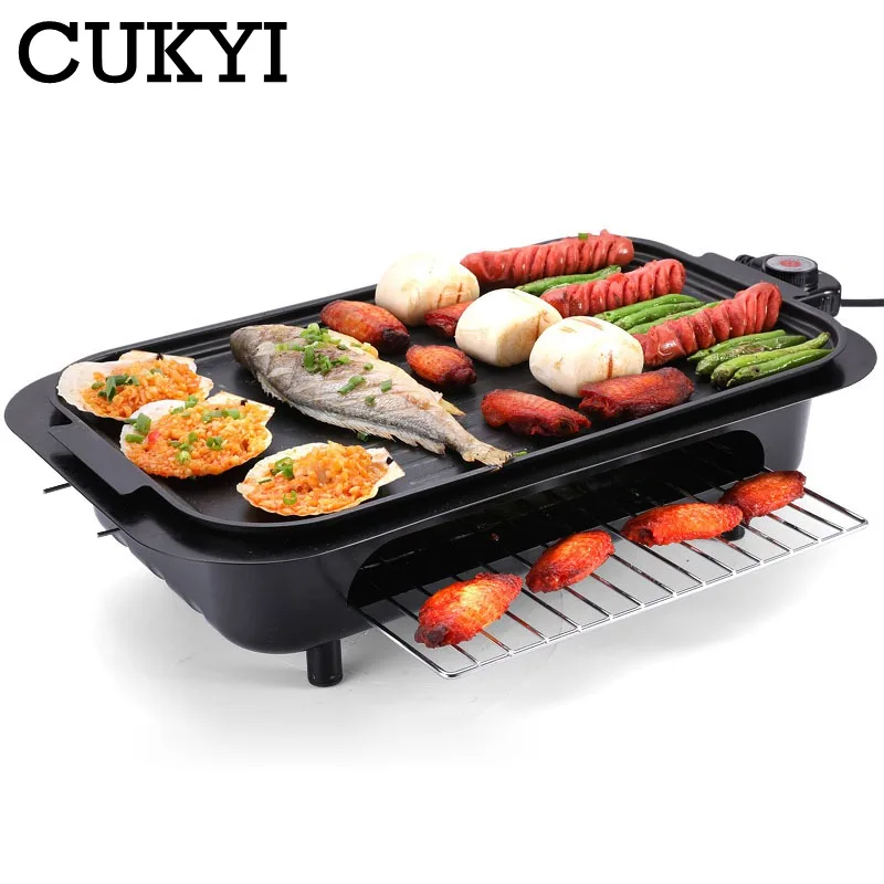 electric stove with grill