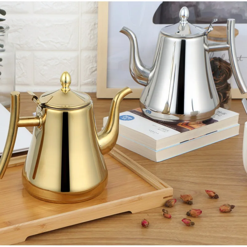Gold tea kettle clearance