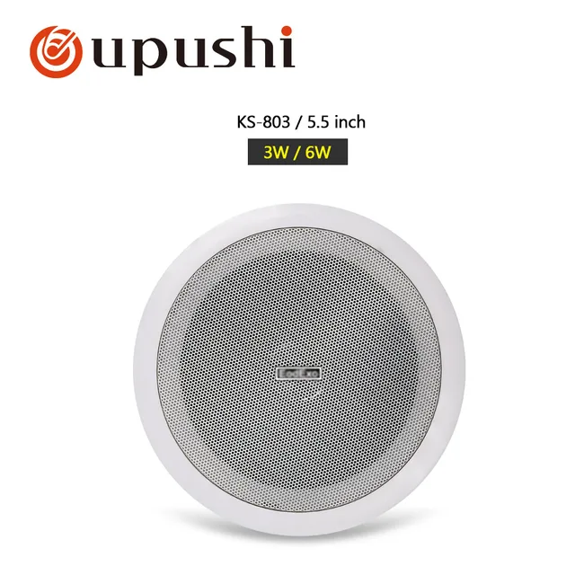 6 ceiling speakers