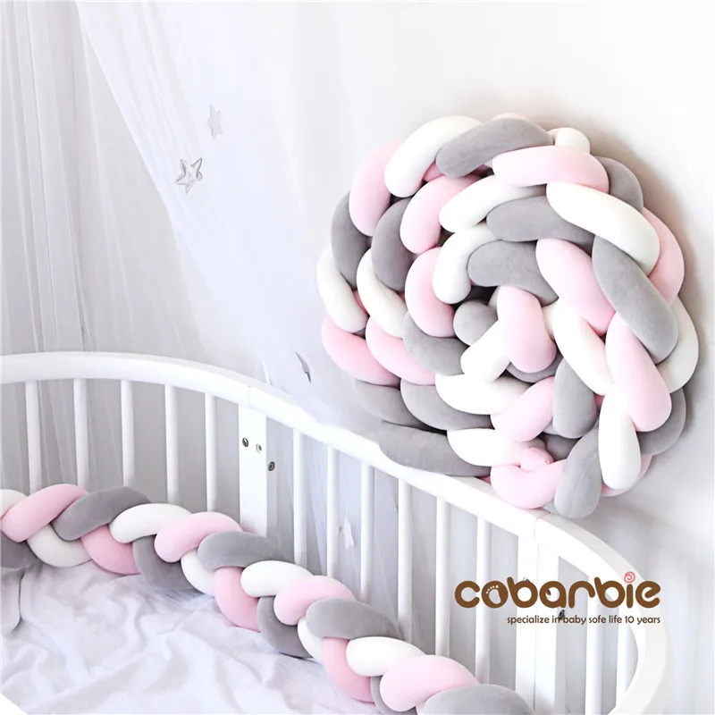 braided cot bumper