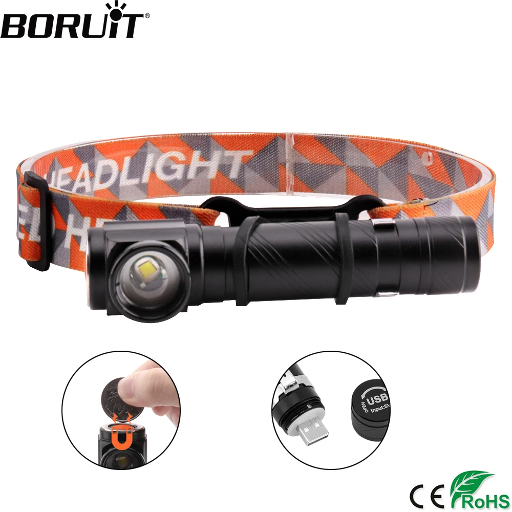 Latest Powerful IP66 Waterproof XML2/GCG3 Headlamps LED Head